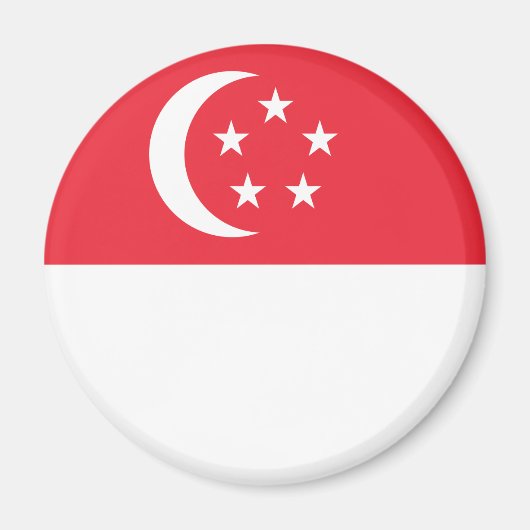 Markering van Singapore Magneet (Voorkant)