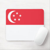 Markering van Singapore Muismat (Met muis)