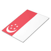 Markering van Singapore Notitieblok (Schuin)