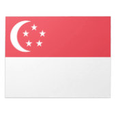 Markering van Singapore Notitieblok (Voorkant)