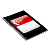 Markering van Singapore Notitieboek (Rechterzijde)