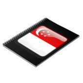 Markering van Singapore Notitieboek (Linkerzijde)