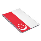 Markering van Singapore Notitieboek (Rechterzijde)