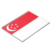 Markering van Singapore Notitieboek (Linkerzijde)