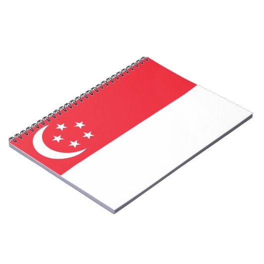 Markering van Singapore Notitieboek (Linkerzijde)
