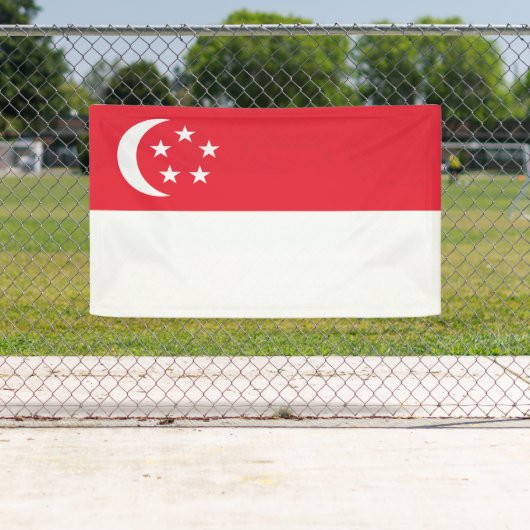 Markering van Singapore Spandoek (Insitu)