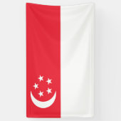 Markering van Singapore Spandoek (Verticaal)