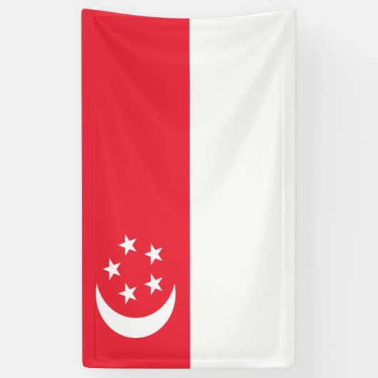 Markering van Singapore Spandoek (Verticaal)