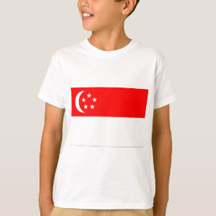 Markering van Singapore T-shirt