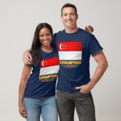 Markering van Singapore T-shirt (Unisex)