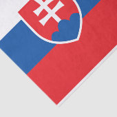 Markering van Slowaakse weefselpapier Tissuepapier (Detail)