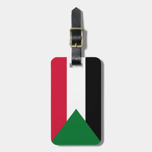 Markering van Soedan - persoonlijke gemakkelijke i Bagagelabel (Voorkant verticaal)