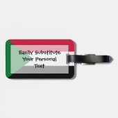 Markering van Soedan - persoonlijke gemakkelijke i Bagagelabel (Achterkant horizontaal)