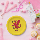 Markering van Somerset-Borden Papieren Bordje (Feest)