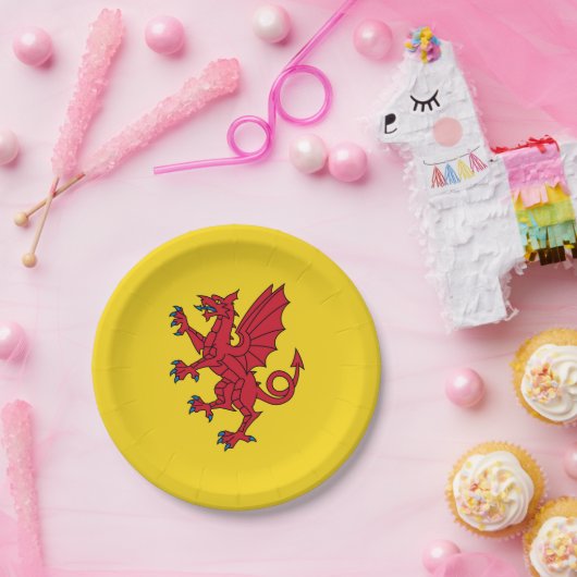 Markering van Somerset-Borden Papieren Bordje (Feest)