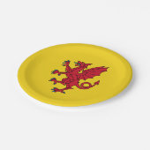 Markering van Somerset-Borden Papieren Bordje (Gekanteld)