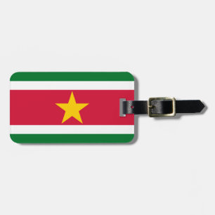 Markering van Suriname Easy ID Personal Bagagelabel