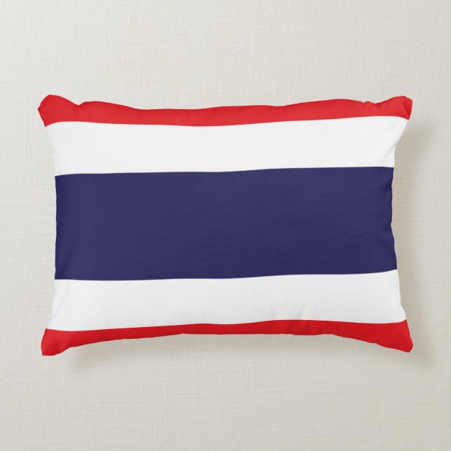 Markering van Thailand Accent Kussen (Voorkant)