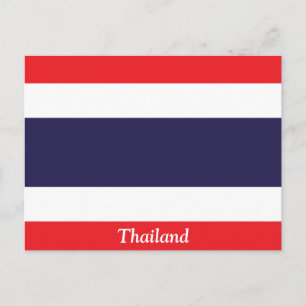 Markering van Thailand Briefkaart