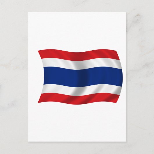 Markering van Thailand Briefkaart (Voorkant)