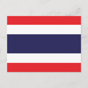 Markering van Thailand Briefkaart