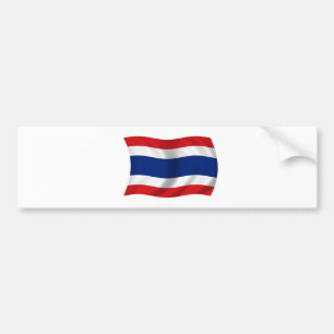 Markering van Thailand Bumpersticker