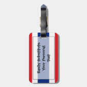 Markering van Thailand Easy ID Personal Bagagelabel (Achterkant verticaal)