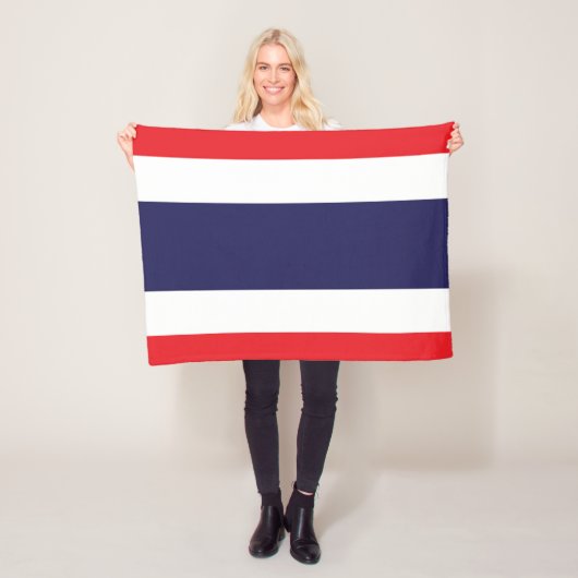 Markering van Thailand Fleece Deken (In situ)
