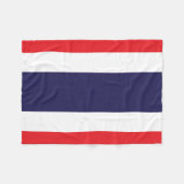 Markering van Thailand Fleece Deken (Voorkant (Horizontaal))