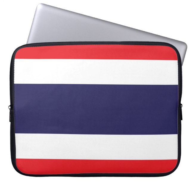 Markering van Thailand Laptop Sleeve (Voorkant)