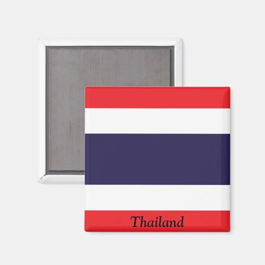 Markering van Thailand Magneet (Voorkant / Achterkant)