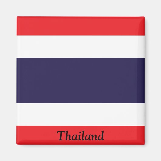 Markering van Thailand Magneet (Voorkant)