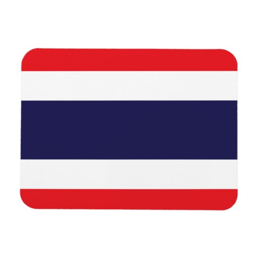Markering van Thailand Magneet (Horizontaal)