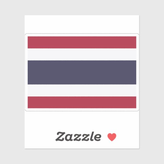 Markering van Thailand Sticker (Vel)