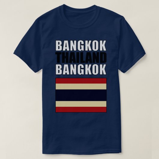 Markering van Thailand T-shirt (Design voorkant)