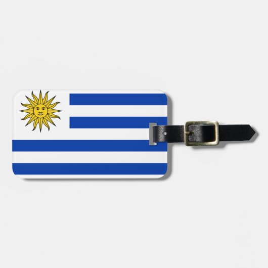 Markering van Uruguay Easy ID Personal Bagagelabel (Voorkant horizontaal)