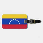 Markering van Venezuela - Persoonlijke identiteits Bagagelabel (Voorkant horizontaal)