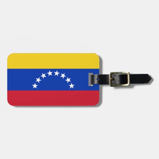 Markering van Venezuela - Persoonlijke identiteits Bagagelabel (Voorkant horizontaal)