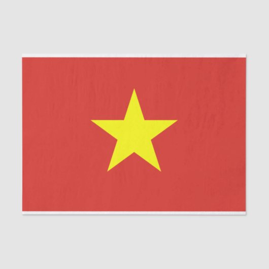 Markering van Vietnamese weefselpapier Tissuepapier (Voorkant)