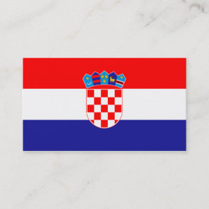 Markering van Visitekaartjes uit Kroatië