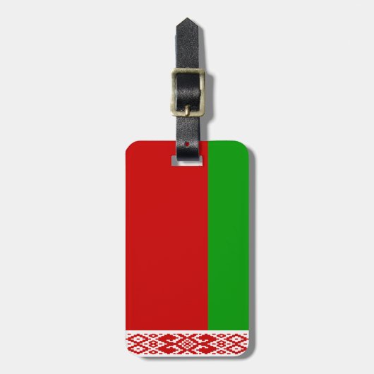 Markering van Wit-Rusland - Easy ID Personal Bagagelabel (Voorkant verticaal)