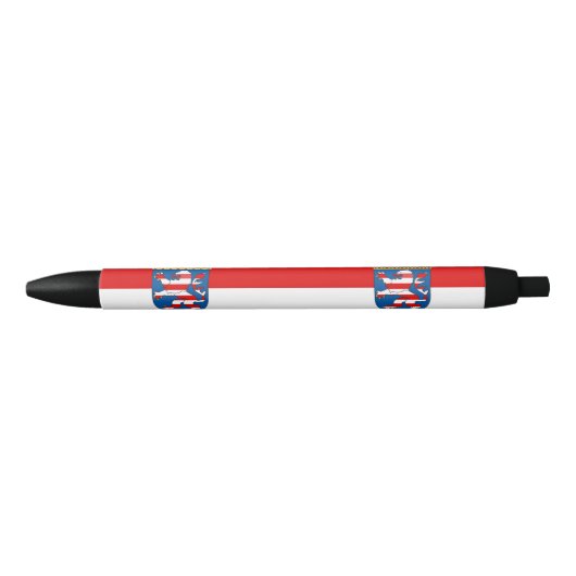 Markering van zwarte inktpen inkt pen (Voorkant)