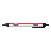 Markering van zwarte inktpen inkt pen (Bodem)