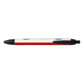 Markering van zwarte inktpen inkt pen (Achterkant)