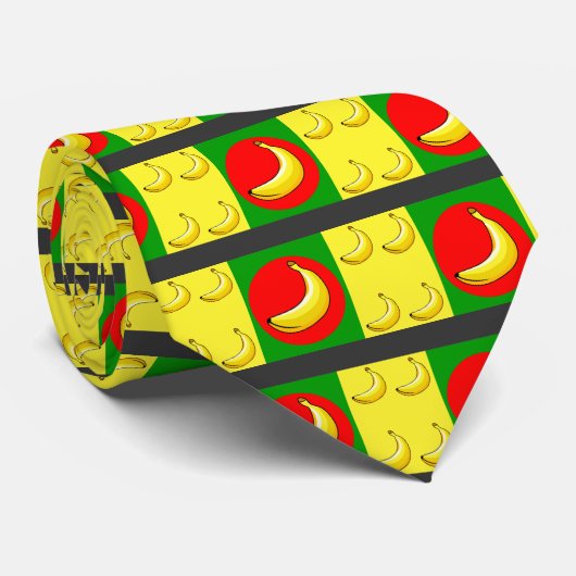 Markering voor bananen stropdas (Opgerold)