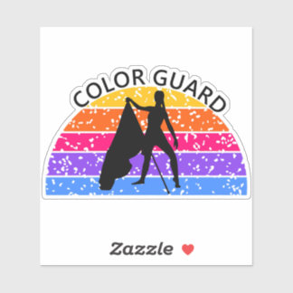 Markering voor kleurenbewaking — helder sticker