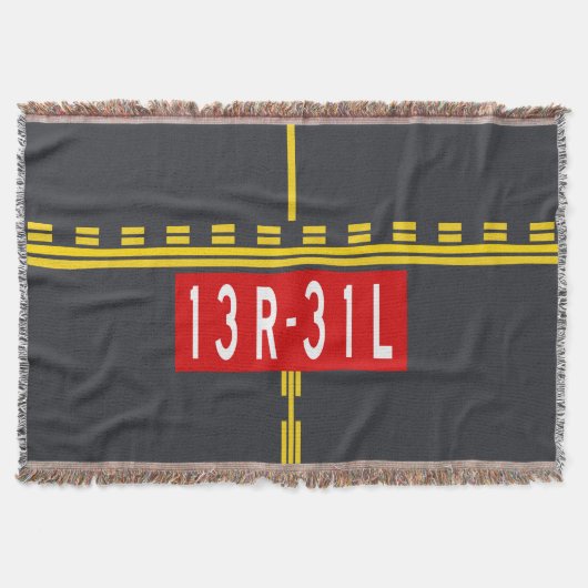 Markering wachtpositie 13R-31L Deken (Voorkant)