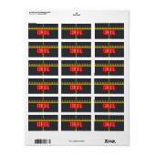 Markering wachtpositie 13R-31L Etiket (Full Sheet)