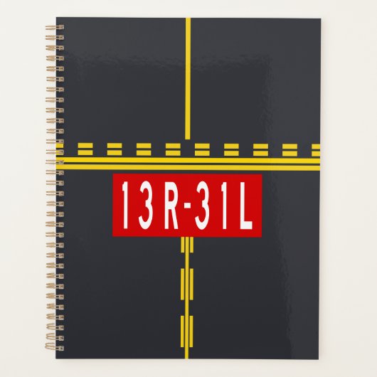 Markering wachtpositie 13R-31L Planner (Voorkant)