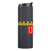 Markering wachtpositie 13R-31L Thermosbeker (Gedraaid links)